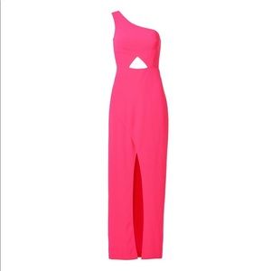 BCBG Kauri Hot Pink Gown